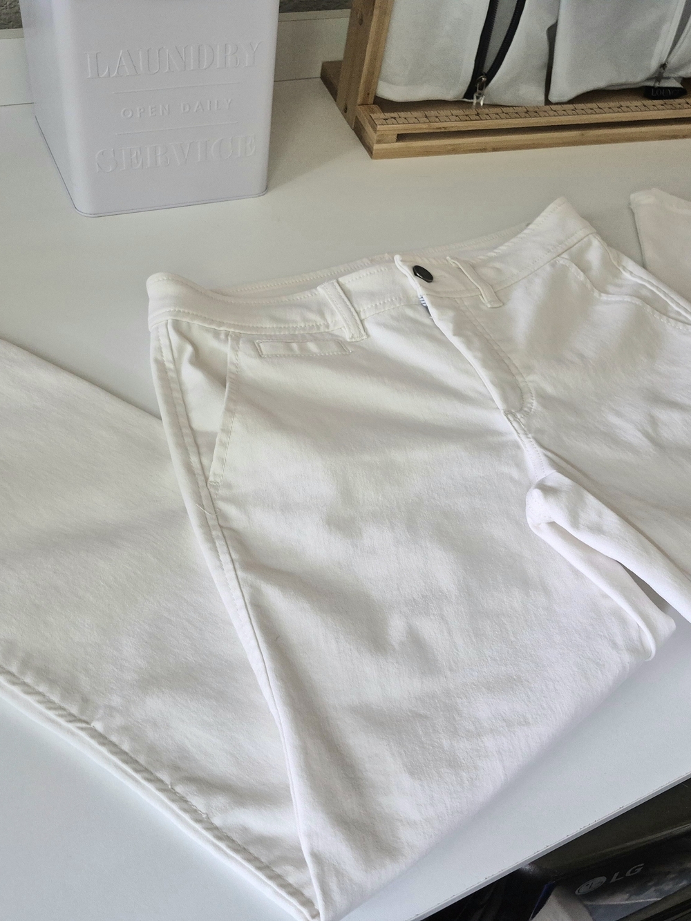 Size S Market & Spruce Ankle Chino Twill Pants